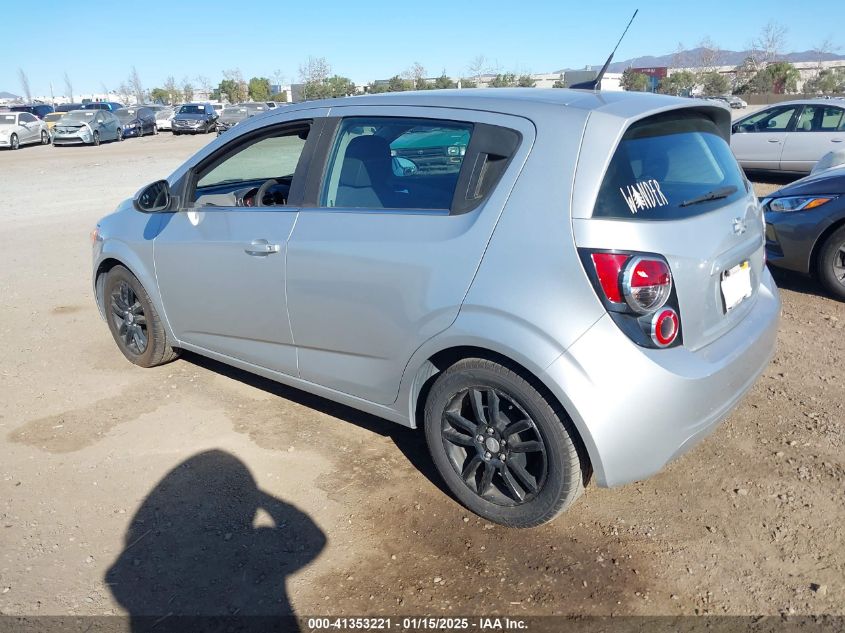 VIN 1G1JC6SB8D4120620 2013 CHEVROLET SONIC no.3