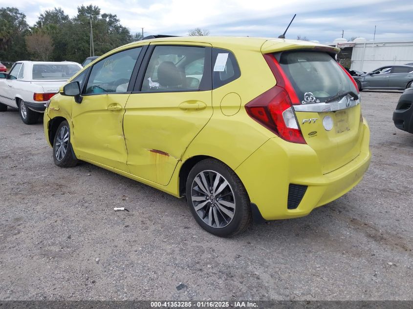 VIN JHMGK5H71GX005814 2016 HONDA FIT no.3