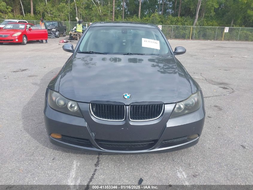 2008 BMW 328I VIN: WBAVA37598NL51104 Lot: 41353346