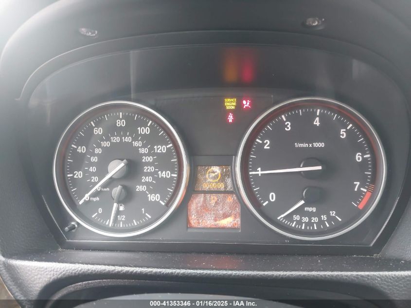 2008 BMW 328I VIN: WBAVA37598NL51104 Lot: 41353346