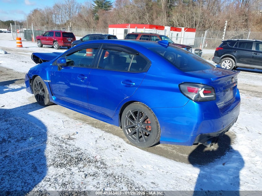 2018 SUBARU WRX VIN: JF1VA1B60J9830989
