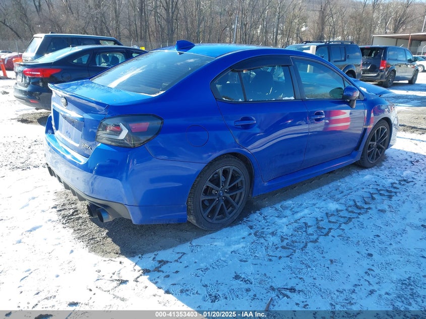 2018 SUBARU WRX VIN: JF1VA1B60J9830989