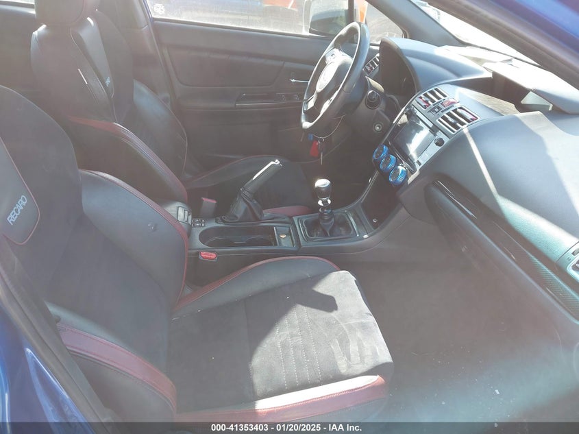2018 SUBARU WRX VIN: JF1VA1B60J9830989