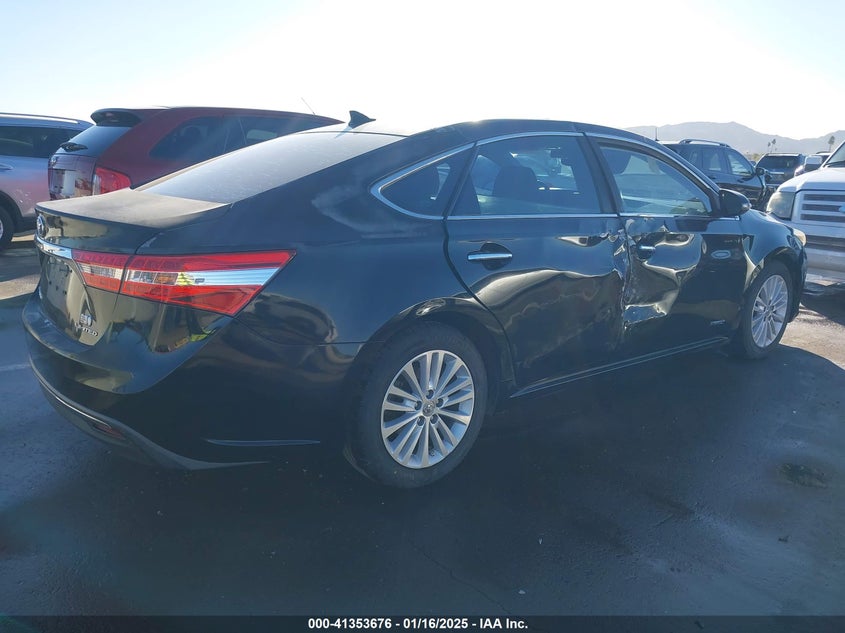 2014 TOYOTA AVALON HYBRID VIN: 4T1BD1EB5EU022407