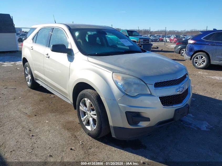 VIN 1GNALBEK9DZ109776 2013 Chevrolet Equinox, LS no.1