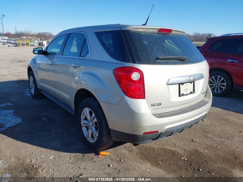 VIN 1GNALBEK9DZ109776 2013 Chevrolet Equinox, LS no.3