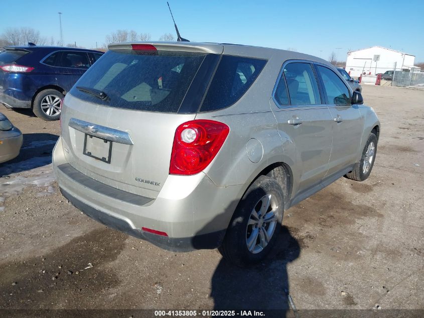 VIN 1GNALBEK9DZ109776 2013 Chevrolet Equinox, LS no.4