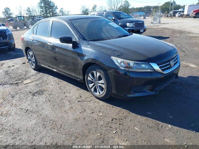 VIN 1HGCR2F35FA221615 2015 Honda Accord, LX no.1