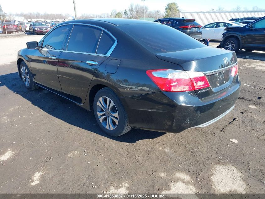 VIN 1HGCR2F35FA221615 2015 Honda Accord, LX no.3