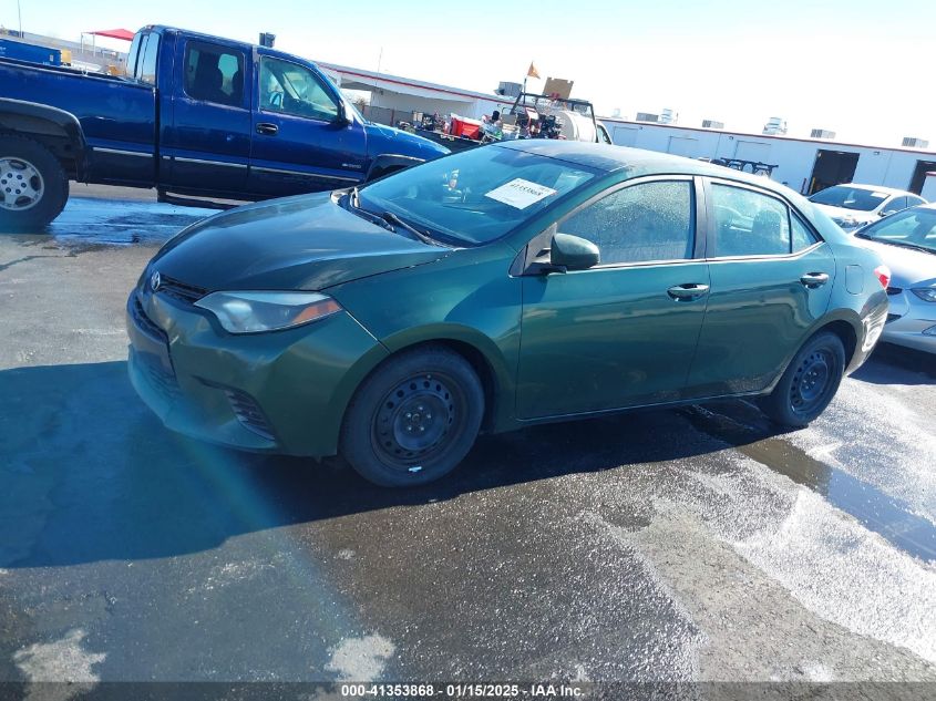 2015 TOYOTA COROLLA LE - 5YFBURHEXFP207964