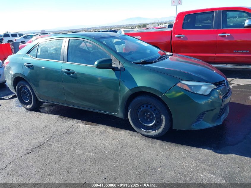 2015 TOYOTA COROLLA LE - 5YFBURHEXFP207964