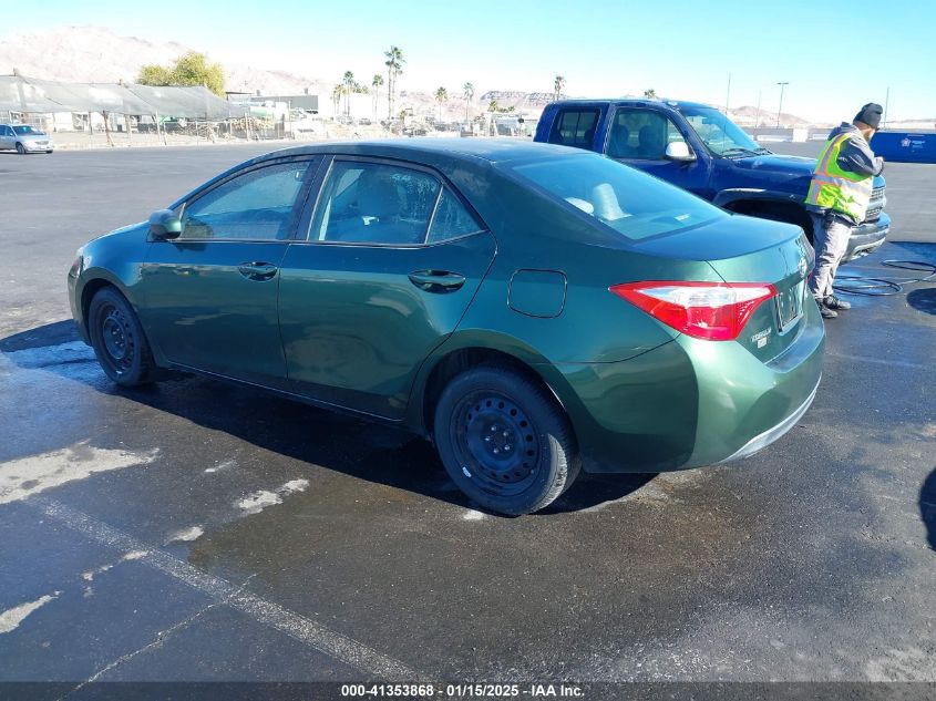 VIN 5YFBURHEXFP207964 2015 Toyota Corolla, LE no.3