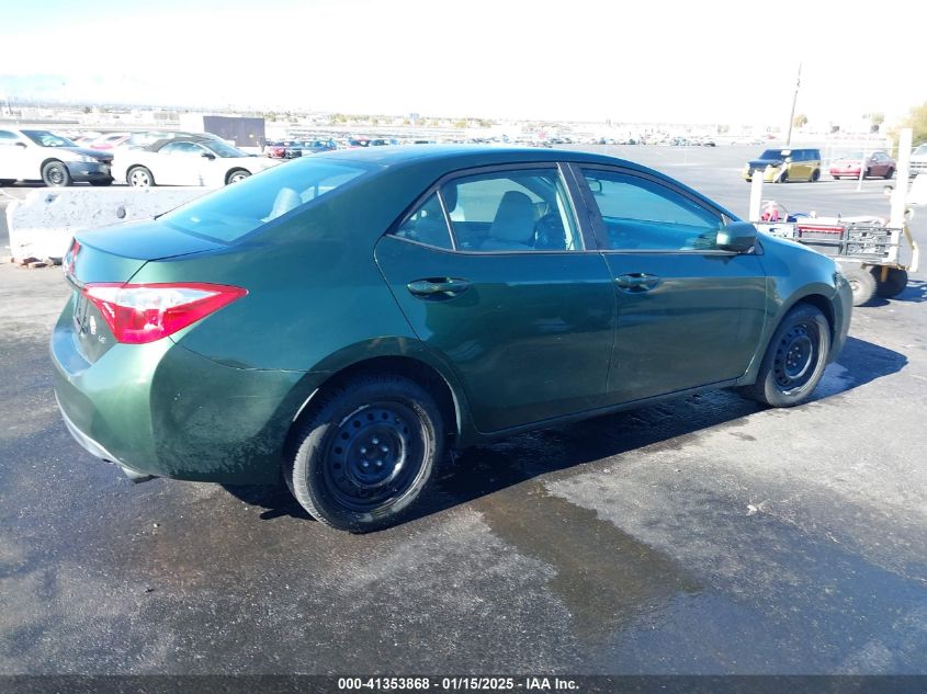 VIN 5YFBURHEXFP207964 2015 Toyota Corolla, LE no.4