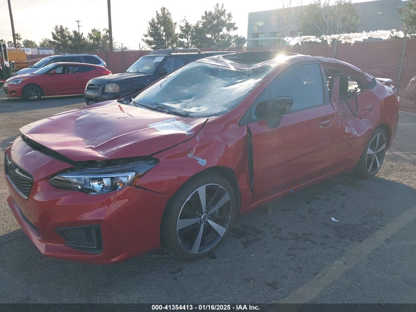 2018 SUBARU IMPREZA VIN: 4S3GKAL64J3617884