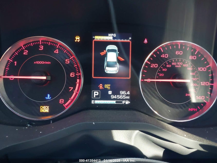 2018 SUBARU IMPREZA VIN: 4S3GKAL64J3617884