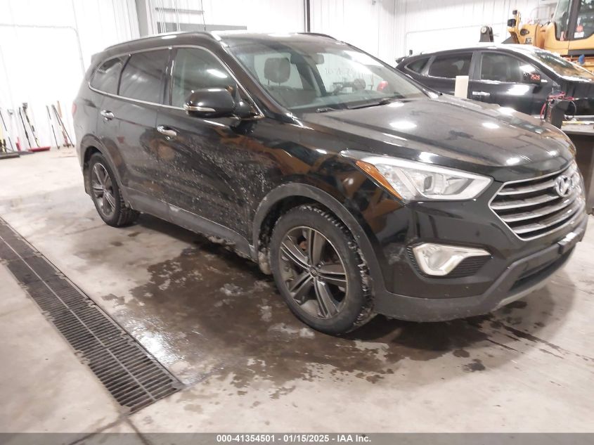 VIN KM8SRDHF1DU012294 2013 HYUNDAI SANTA FE no.1