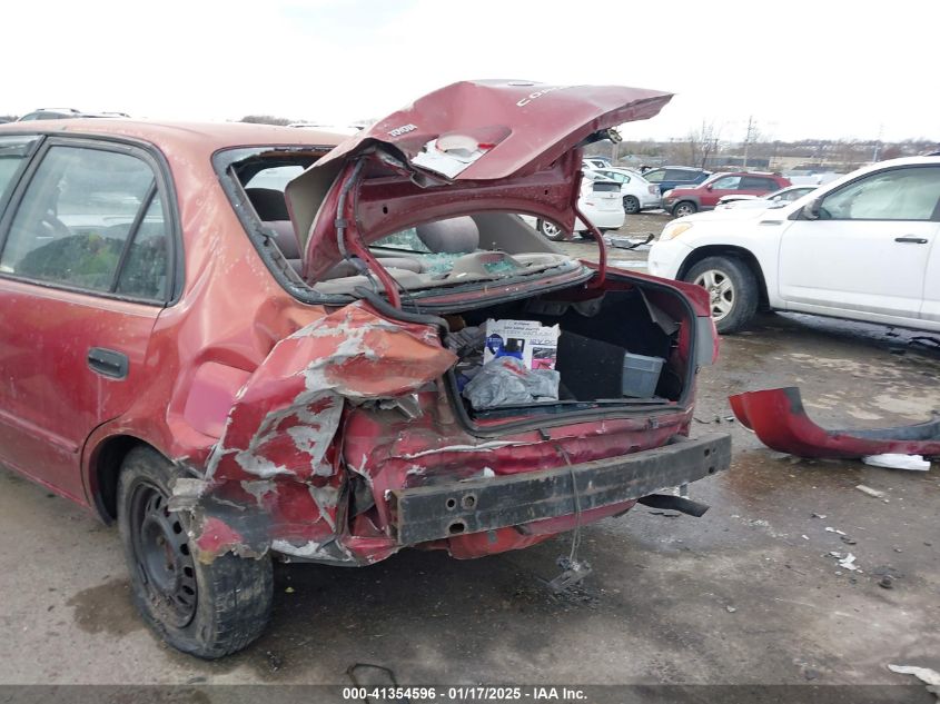 2001 Toyota Corolla Le VIN: 2T1BR12E21C482426 Lot: 41354596