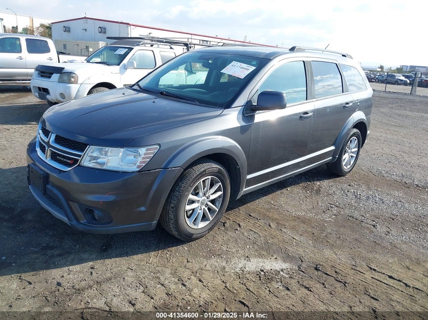 Vin: 3c4pdcbg8ft673726, lot: 41845045, dodge journey sxt 20152