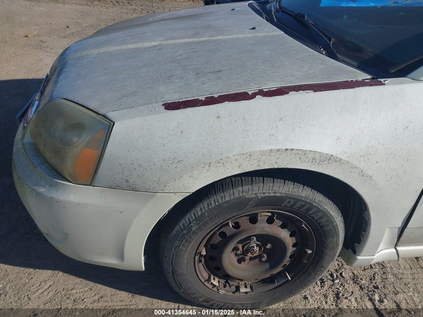 2007 MITSUBISHI GALANT VIN: 4A3AB36F67E077607