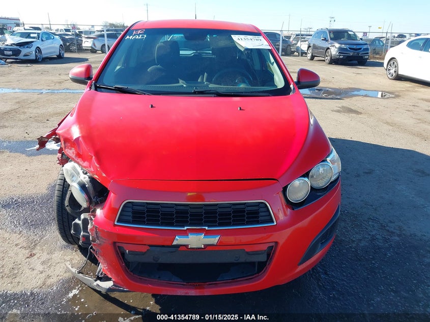 2013 CHEVROLET SONIC VIN: 1G1JC6SGXD4211934