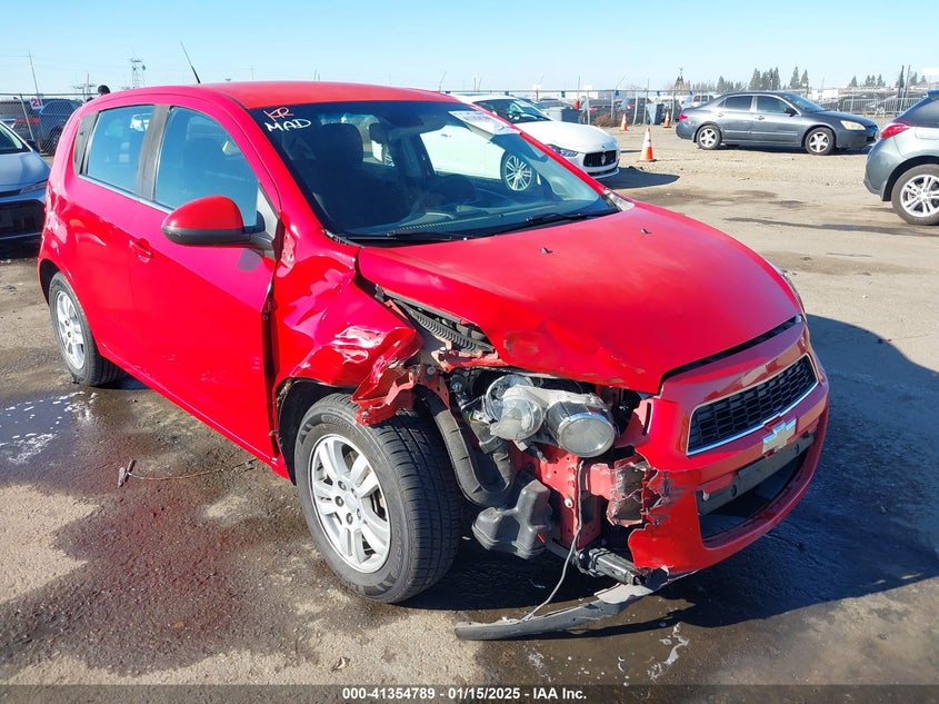 2013 CHEVROLET SONIC VIN: 1G1JC6SGXD4211934