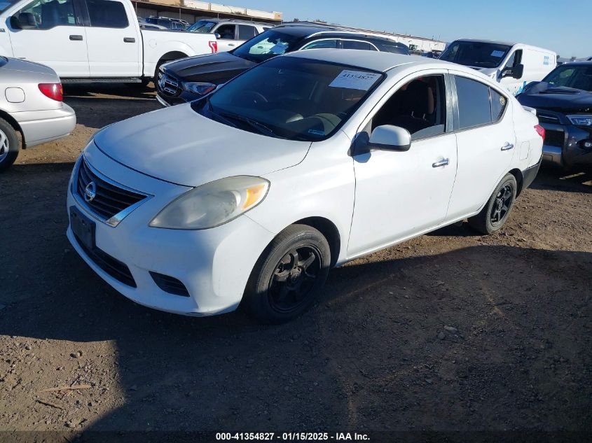 VIN 3N1CN7AP3EL809315 2014 NISSAN VERSA no.2