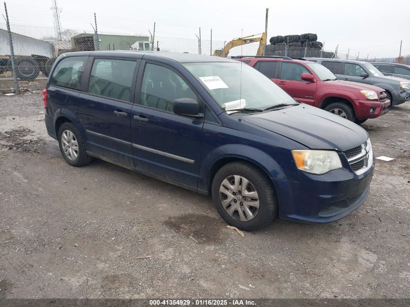 VIN 2C4RDGBG5ER161438 2014 DODGE GRAND CARAVAN no.1