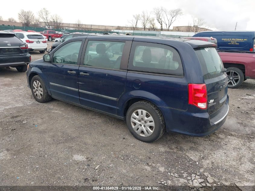 VIN 2C4RDGBG5ER161438 2014 DODGE GRAND CARAVAN no.3