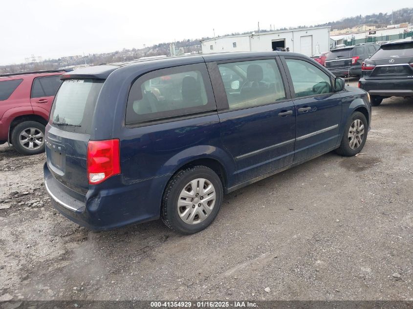 VIN 2C4RDGBG5ER161438 2014 DODGE GRAND CARAVAN no.4