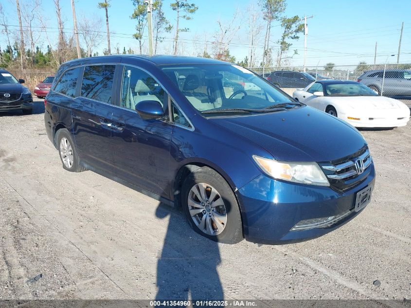 VIN 5FNRL5H43FB092136 2015 Honda Odyssey, EX no.1