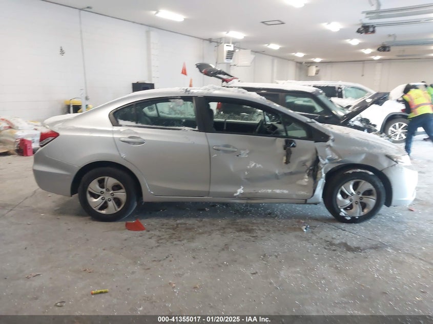 2013 HONDA CIVIC SDN VIN: 19XFB2F55DE254447