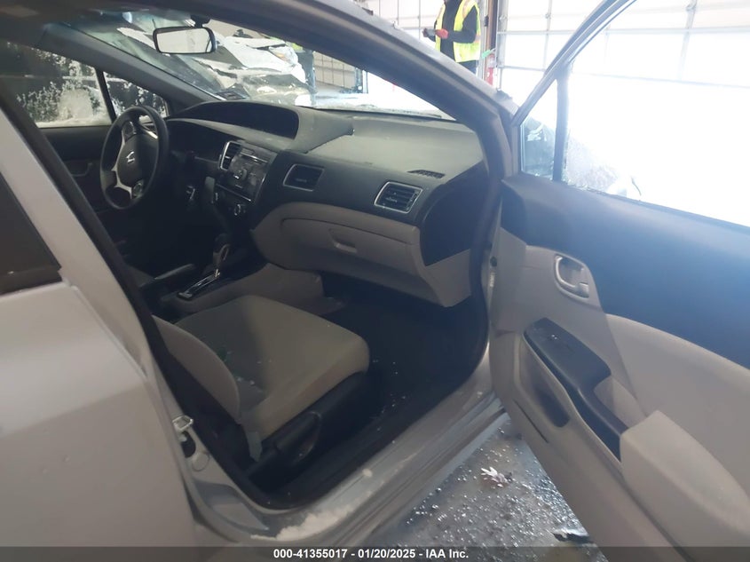 2013 HONDA CIVIC SDN VIN: 19XFB2F55DE254447