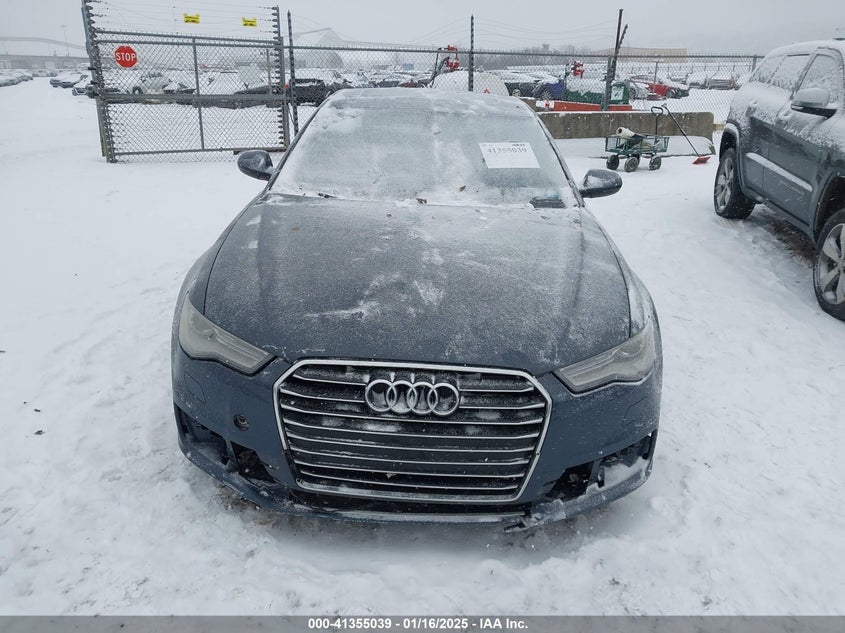2016 AUDI A6 PREMIUM PLUS - WAUGFAFC4GN007516