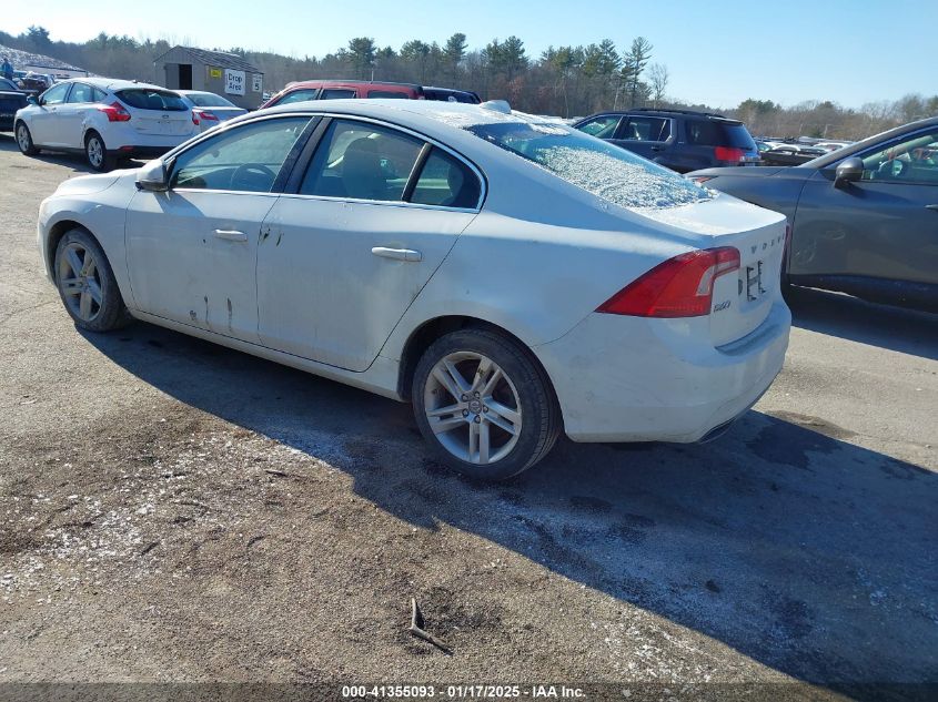 VIN YV1612FH5E2284988 2014 VOLVO S60 no.3