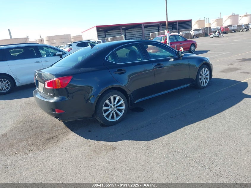 2010 LEXUS IS 250 VIN: JTHBF5C21A5118661