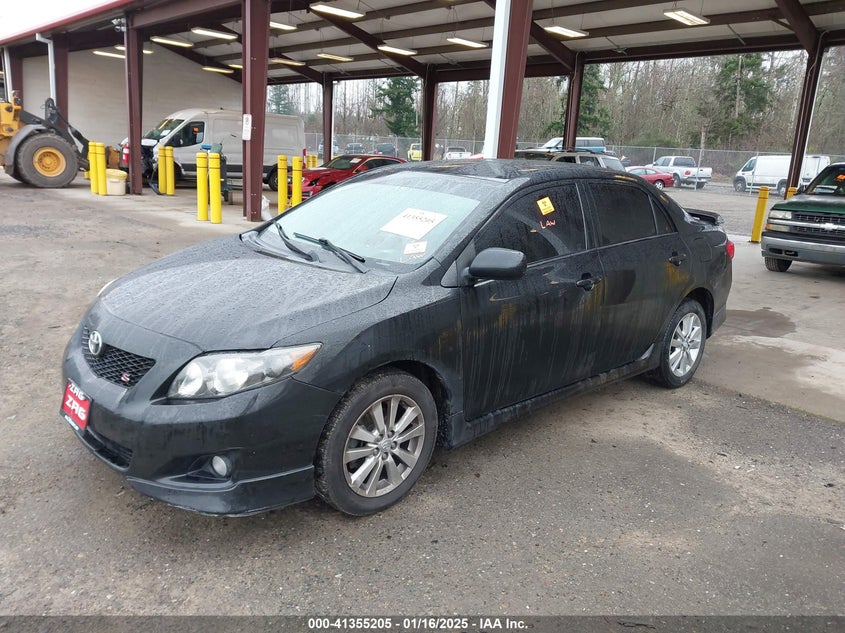 2009 TOYOTA COROLLA VIN: 1NXBU40E99Z155860