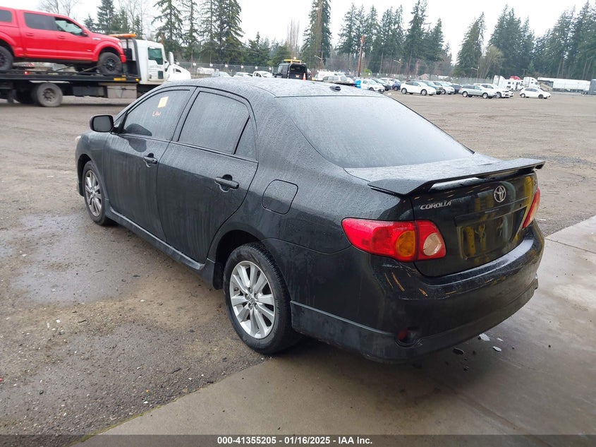 2009 TOYOTA COROLLA VIN: 1NXBU40E99Z155860
