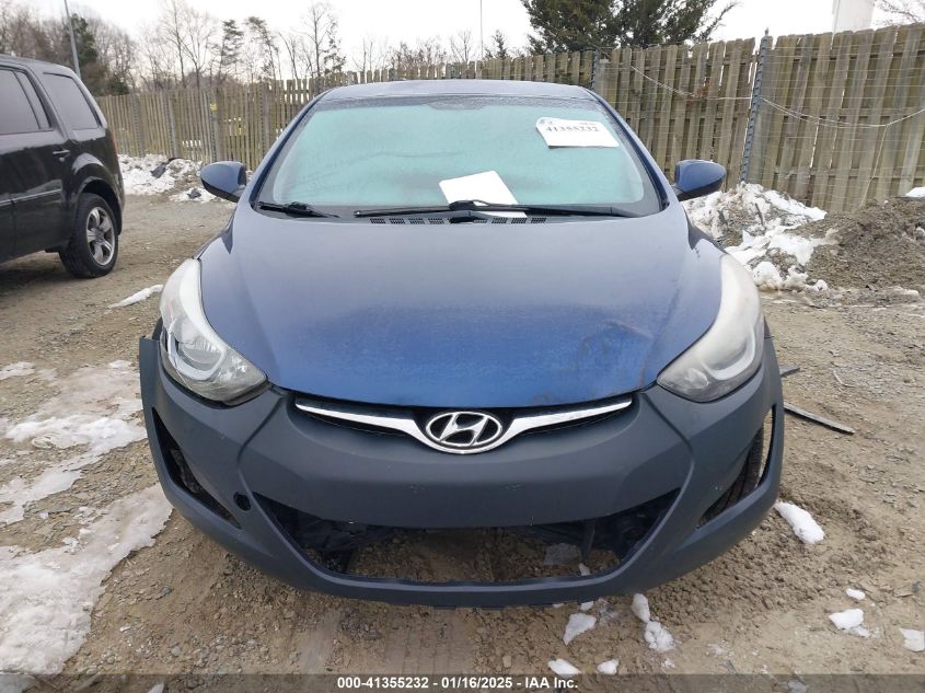 VIN 5NPDH4AE5GH693592 2016 HYUNDAI ELANTRA no.12