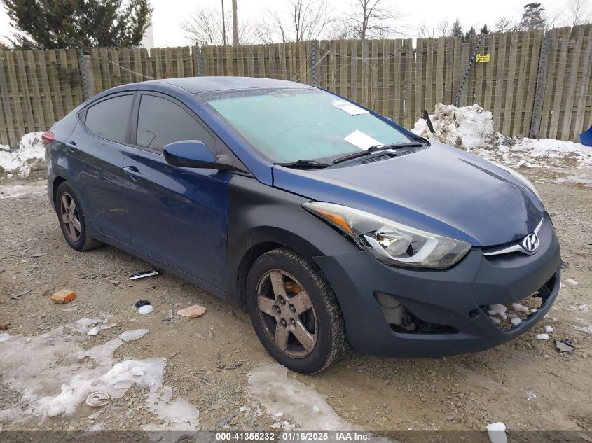 VIN 5NPDH4AE5GH693592 2016 HYUNDAI ELANTRA no.1