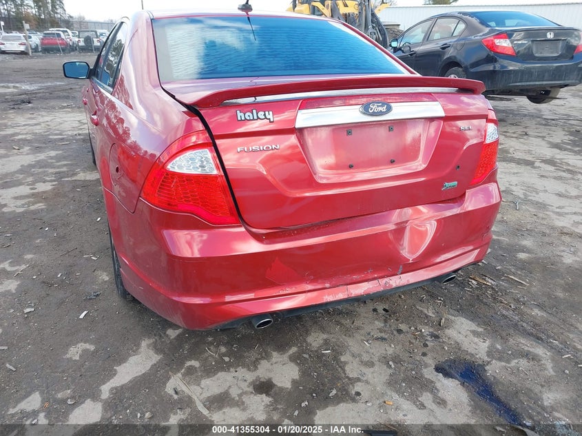 2010 FORD FUSION VIN: 3FAHP0JG3AR313822