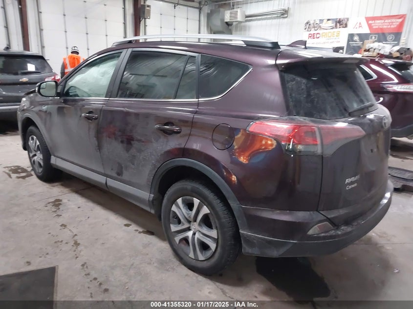 VIN 2T3BFREVXJW737378 2018 TOYOTA RAV4 LE