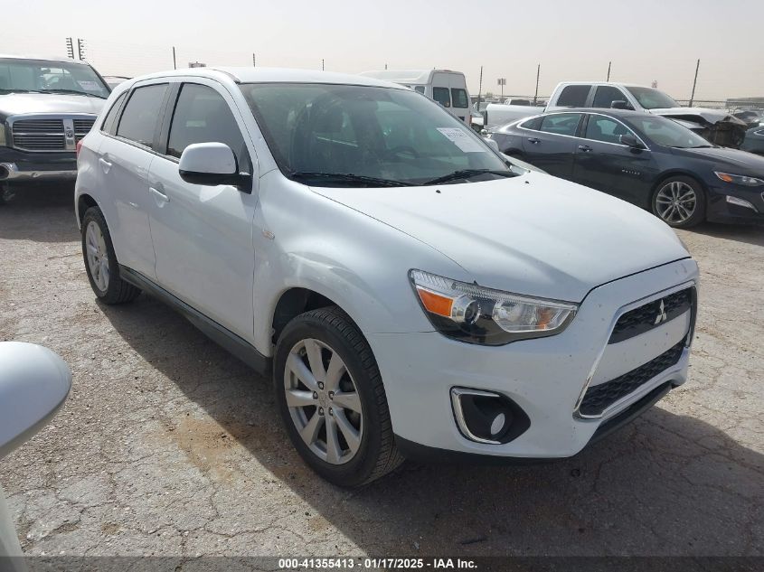 VIN 4A4AP3AU7EE031493 2014 MITSUBISHI OUTLANDER SPORT no.1