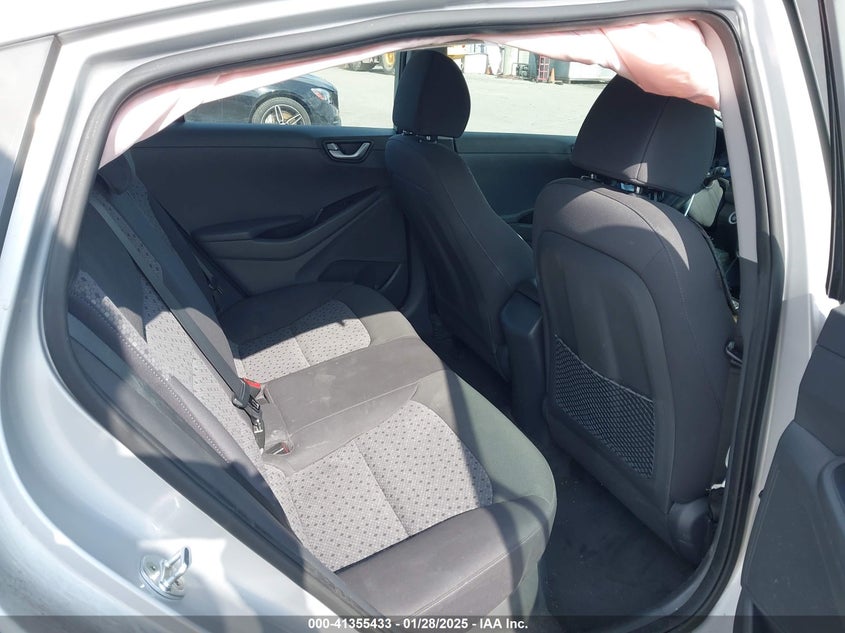 2017 Hyundai Ioniq Hybrid Blue VIN: KMHC65LC7HU050408 Lot: 41355433