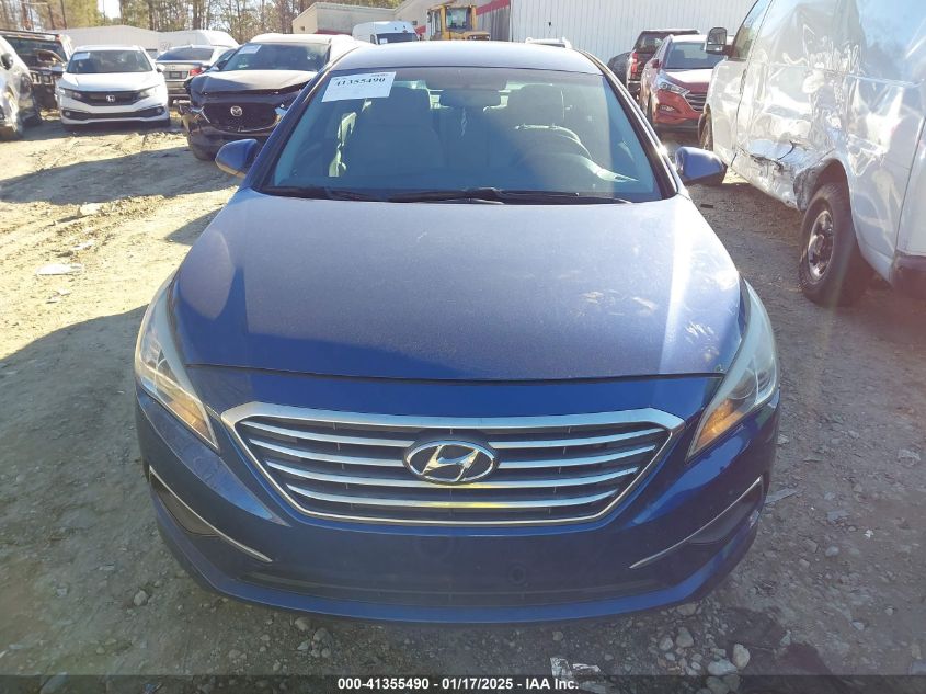 VIN 5NPE24AF6GH390478 2016 Hyundai Sonata, SE no.12