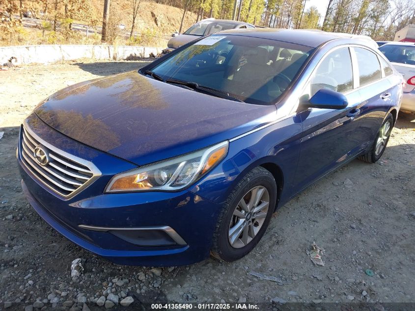 VIN 5NPE24AF6GH390478 2016 Hyundai Sonata, SE no.14