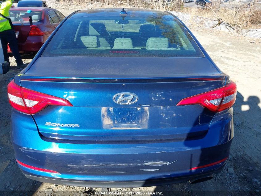 VIN 5NPE24AF6GH390478 2016 Hyundai Sonata, SE no.16