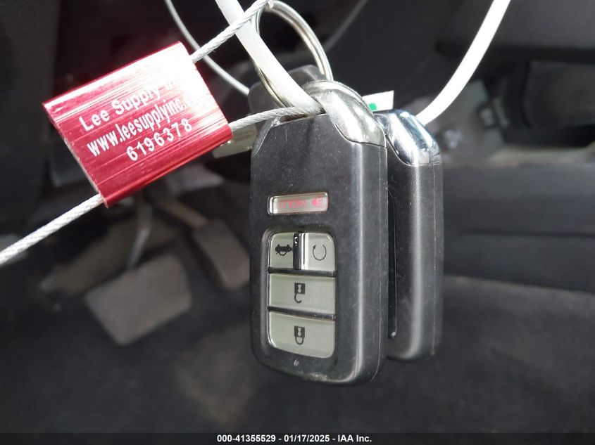 2018 Honda Civic Touring VIN: 2HGFC3B9XJH356713 Lot: 41355529