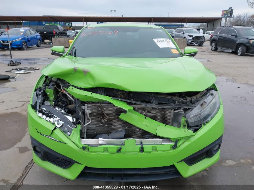 2018 Honda Civic Touring VIN: 2HGFC3B9XJH356713 Lot: 41355529