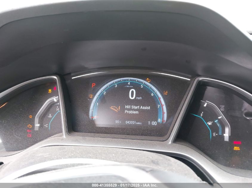 2018 Honda Civic Touring VIN: 2HGFC3B9XJH356713 Lot: 41355529