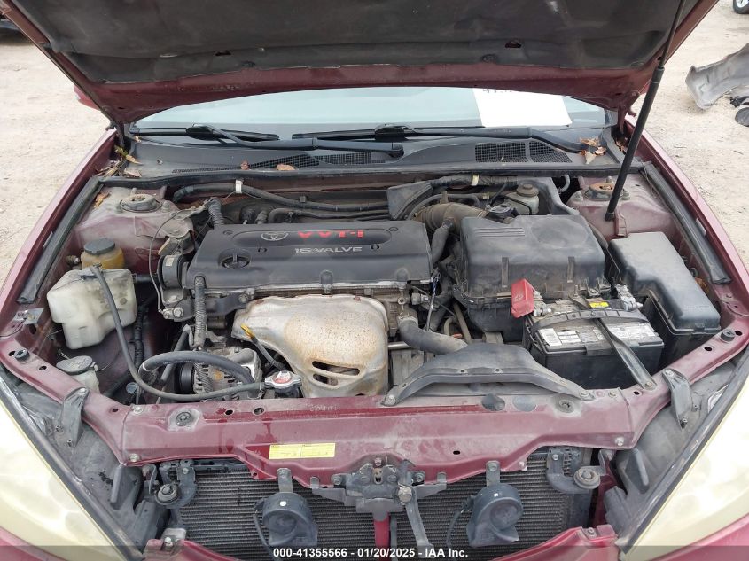 2003 Toyota Camry Le VIN: 4T1BE32K53U159891 Lot: 41355566